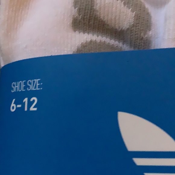 Unisex adidas 6 pair sock - Picture 4 of 5